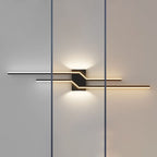 Arisha Modern Minimalist Linear Metal Vanity Wall Light