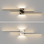 Arisha Modern Minimalist Linear Metal Vanity Wall Light