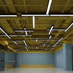 Noar Minimalist Rectangular LED Black Pendant Light,