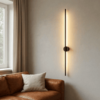 LumoLine Nordic LED Wall Lamp Elongated Dimmable Remote Bedroom Living Room — 15 to 47 Inch