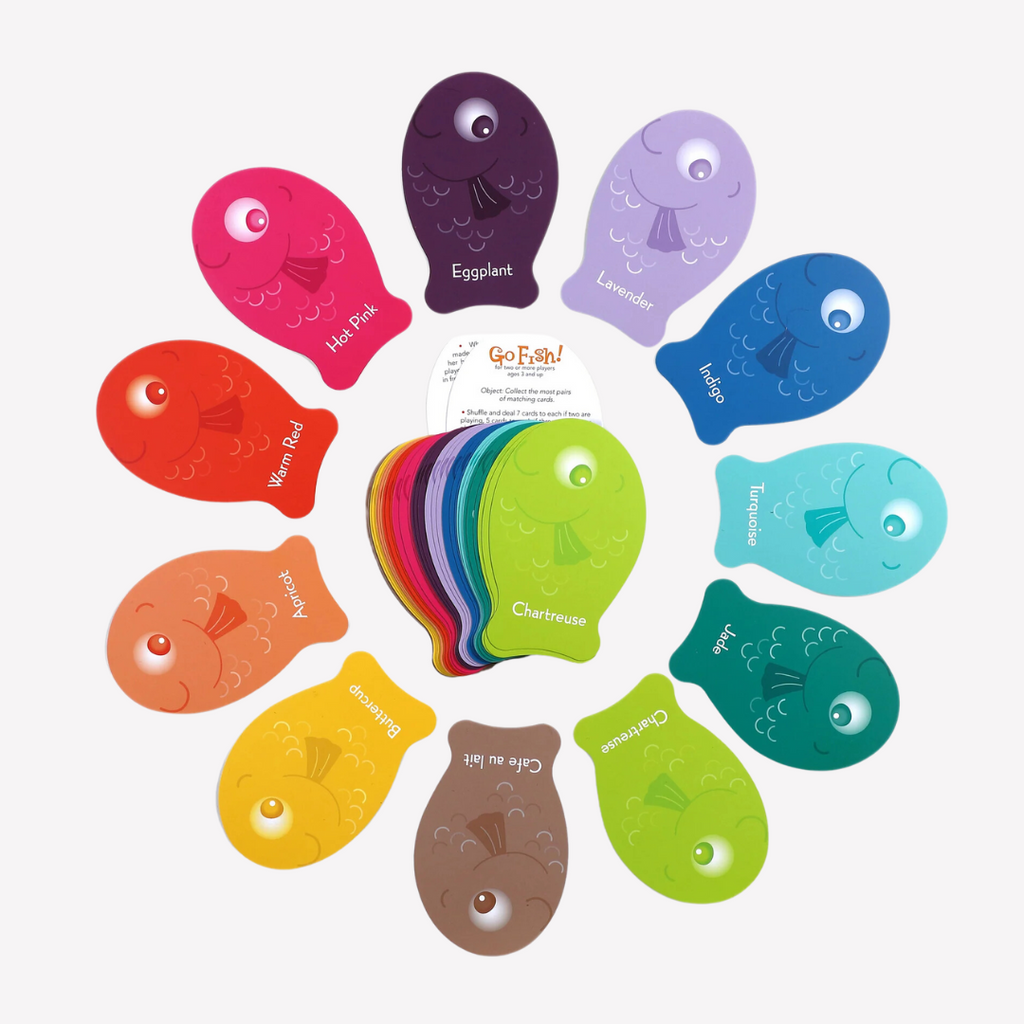 Color Go Fish Playing Cards
