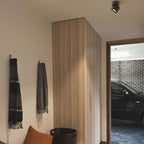 Kilo Spotlight Modern LED Flush Mount Ceiling Light, Black/White
