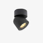 Kilo Spotlight Modern LED Flush Mount Ceiling Light, Black/White