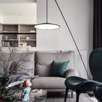 Salgado Frisbee Fishing Rod Floor Lamp, Living Room