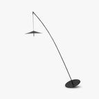 Salgado Frisbee Fishing Rod Floor Lamp, Living Room