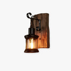 Austin Vintage Lantern Wall Lamp – Classic Industrial Metal Design