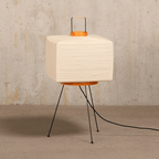 Shōmei Glow handcrafted rice paper LED floor lamp Japandi Wabi-Sabi living room bedroom