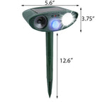 Ultrasonic Solar Deer Repeller – Motion Sensor Animal Deterrent for Garden & Yard