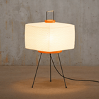 Shōmei Glow Handcrafted Rice Paper LED Floor Lamp Japandi Wabi-Sabi Living Room Bedroom