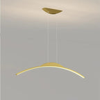 Floa Minimalist Linear Metal Remote Control Pendant Light