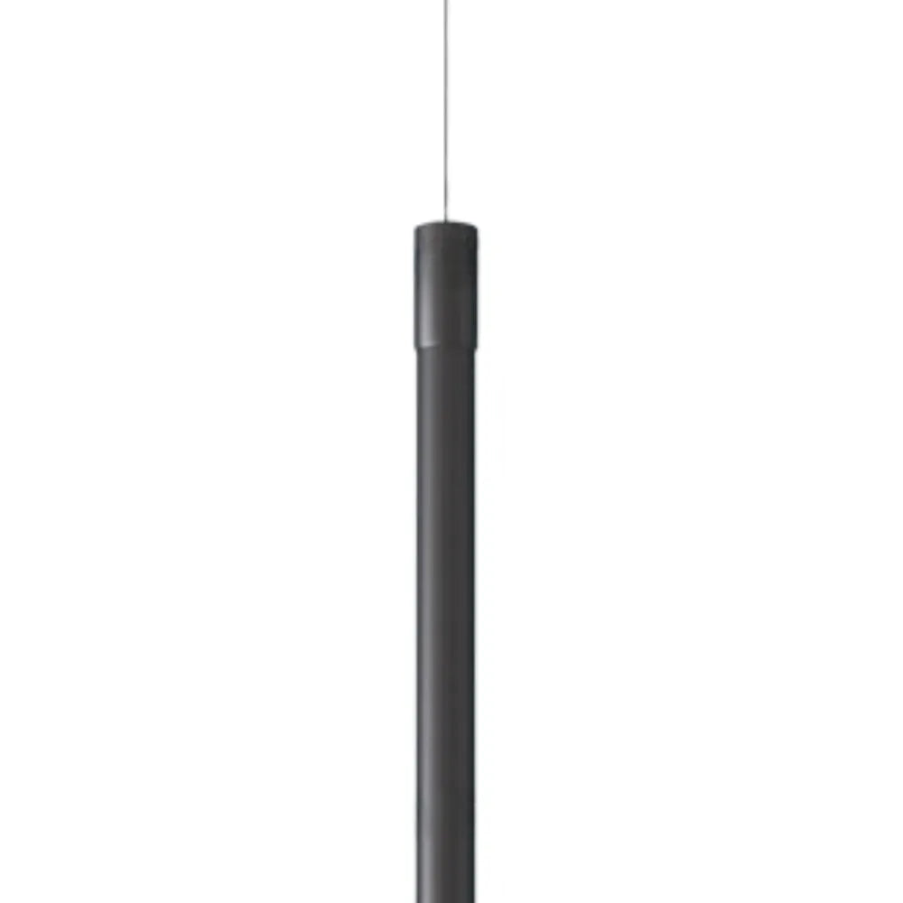 Erix Minimalist Linear Pendant Light Bedside, Black