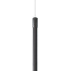 Erix Minimalist Linear Pendant Light Bedside, Black