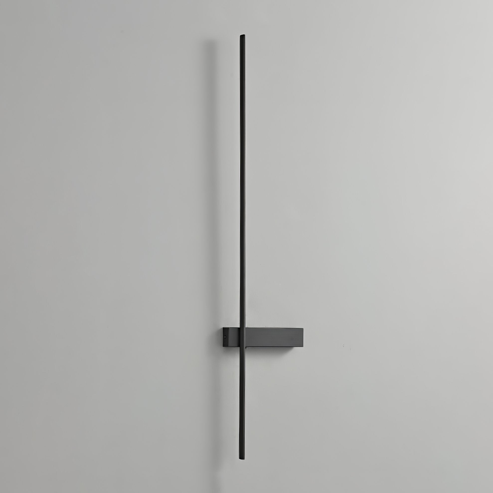 Adeline Linear Wall Sconce Dimmable Slim Bedroom Living Room Hallway — Black 23 to 47 Inch
