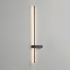 Adeline Linear Wall Sconce Dimmable Slim Bedroom Living Room Hallway — Black 23 to 47 Inch