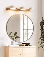 Travertine Duo LED Wall Light Natural Stone Dimmable Bedroom Living Room — 2 to 3 Lights