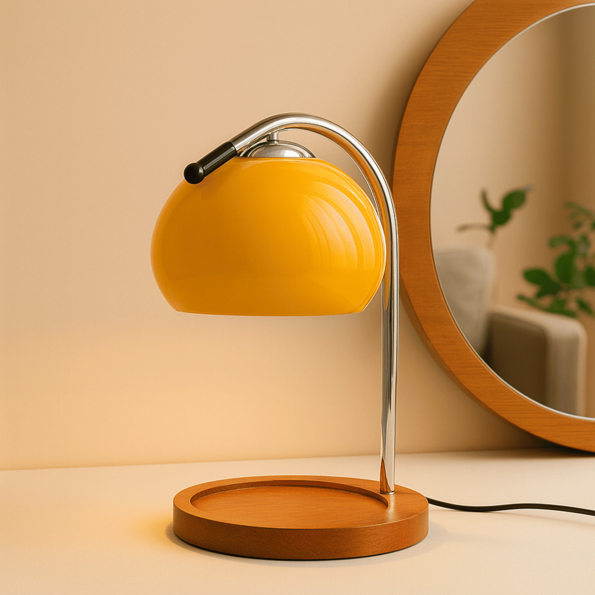 Stained Glass Candle Warmer Lamp Dimmable Aromatherapy LED Table Light Bedside