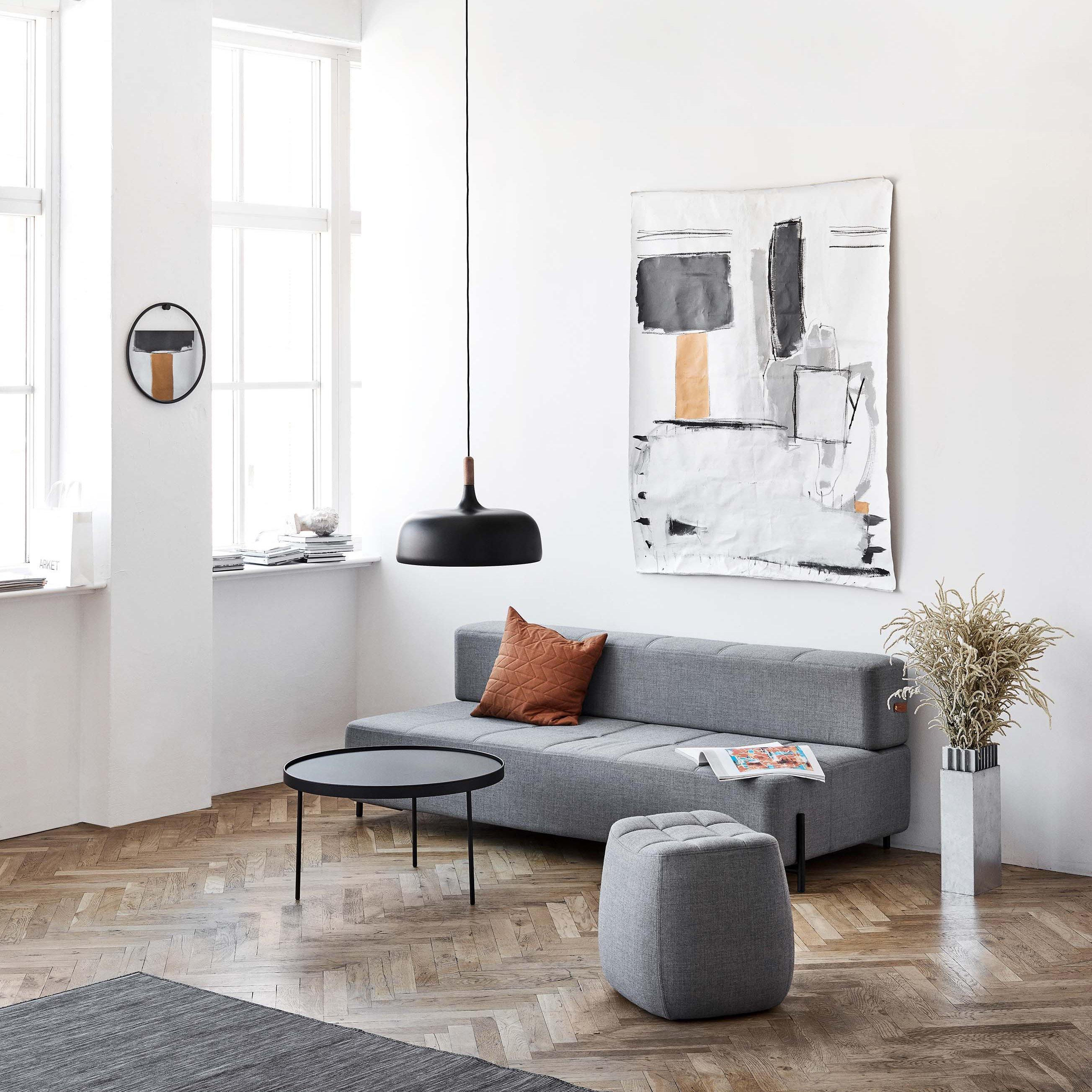 Acorn Pendant Light Metal Shade Height Adjustable Bedroom Dining Room — White Black Blue Grey Green