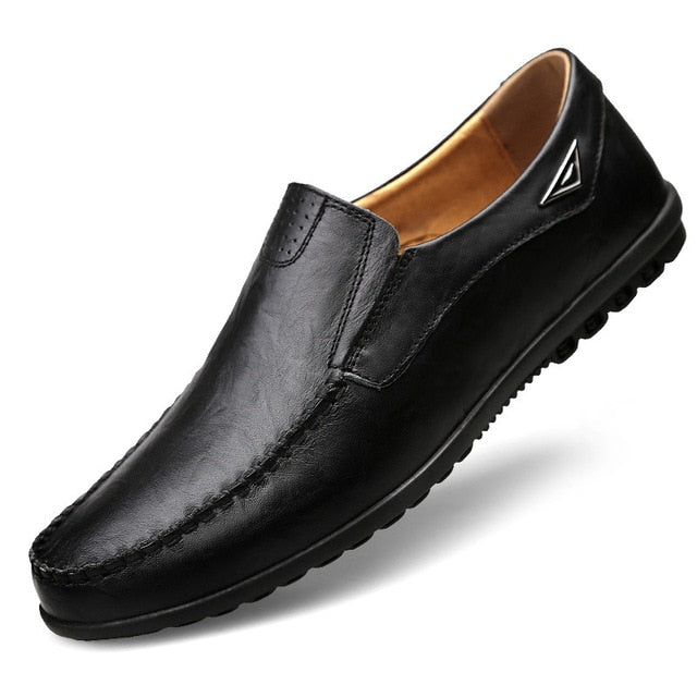 Comfortable Classic Leather Loafers for Men
