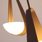 Yuanbao Nordic Glass Pendant Light Minimalist Bedside Dining Room Restaurant — Single & 3-Light