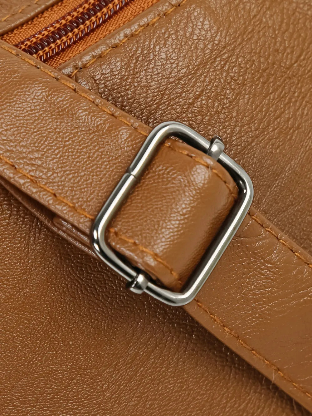 Sac à bandoulière en cuir synthétique tressé – Sac à main femme de taille moyenne avec plusieurs fermetures éclair