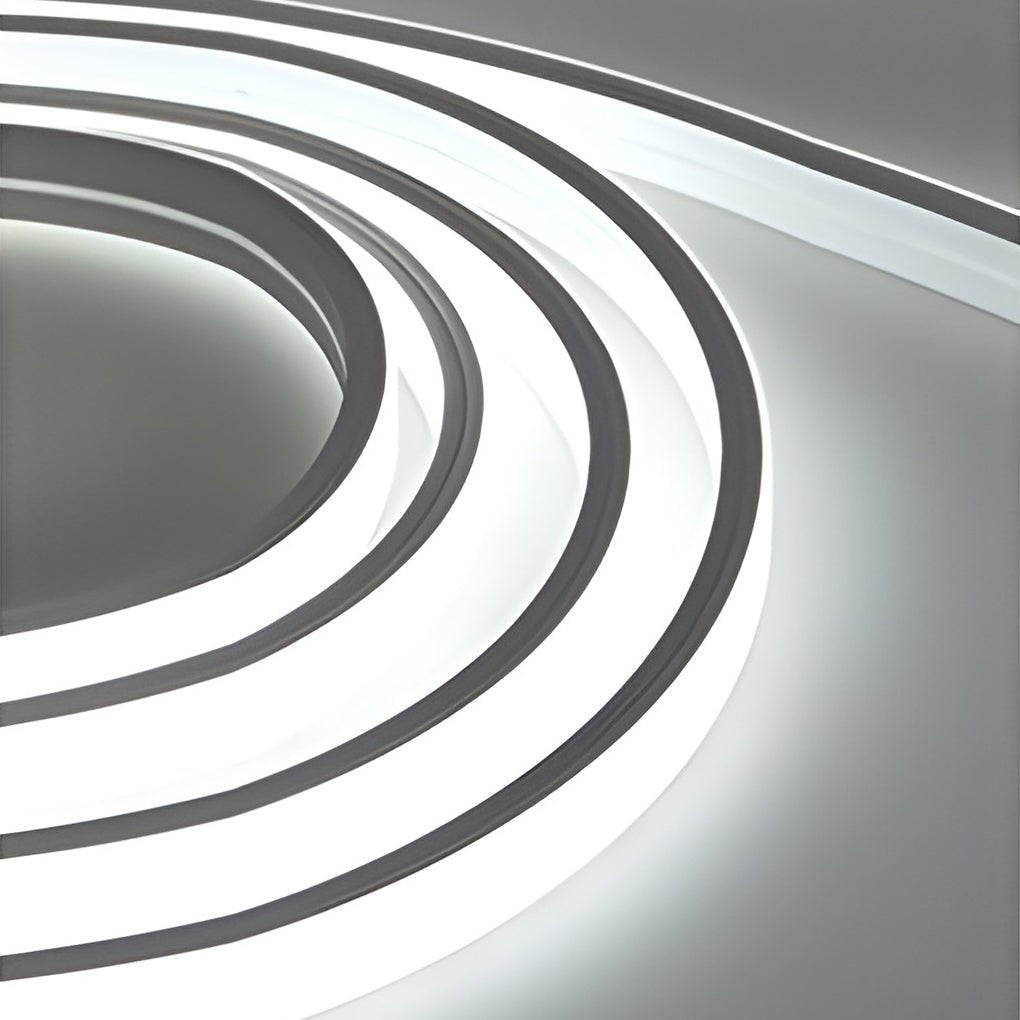 Outdoor Embedded LED Strip Lights Waterproof Recessed Stair Tread Lighting — 10 to 33 Ft