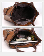 Aurelle Retro Large Capacity Shoulder Bag