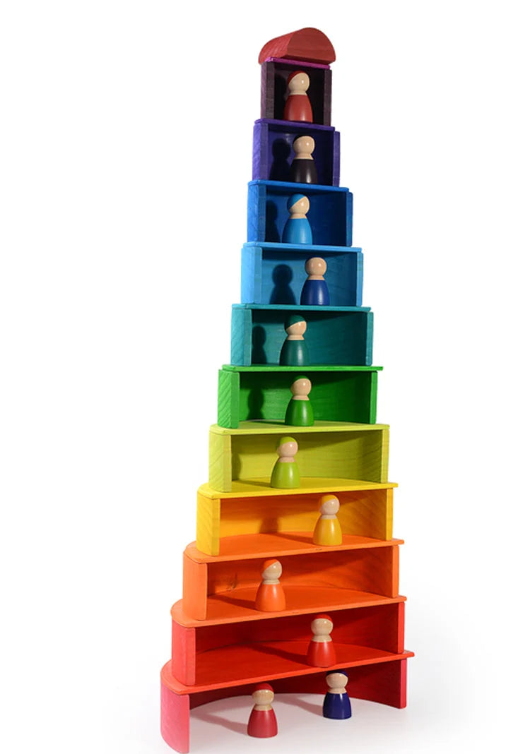Grimm's Rainbow Large 12 pieces
