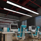 Noar Minimalist Rectangular LED Black Pendant Light,