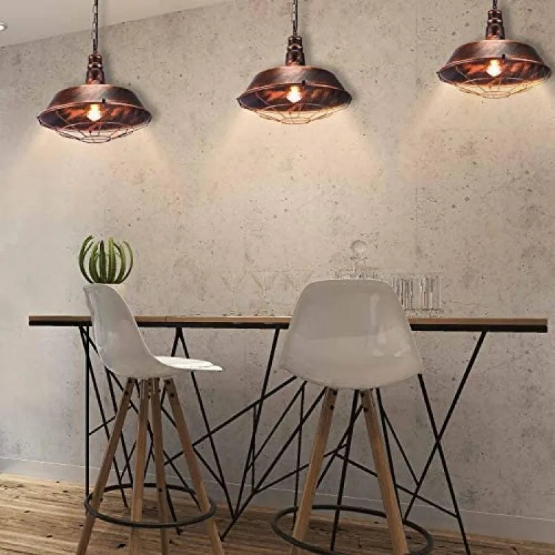 Epoch Rustic Black Industrial Pendant Light Shade
