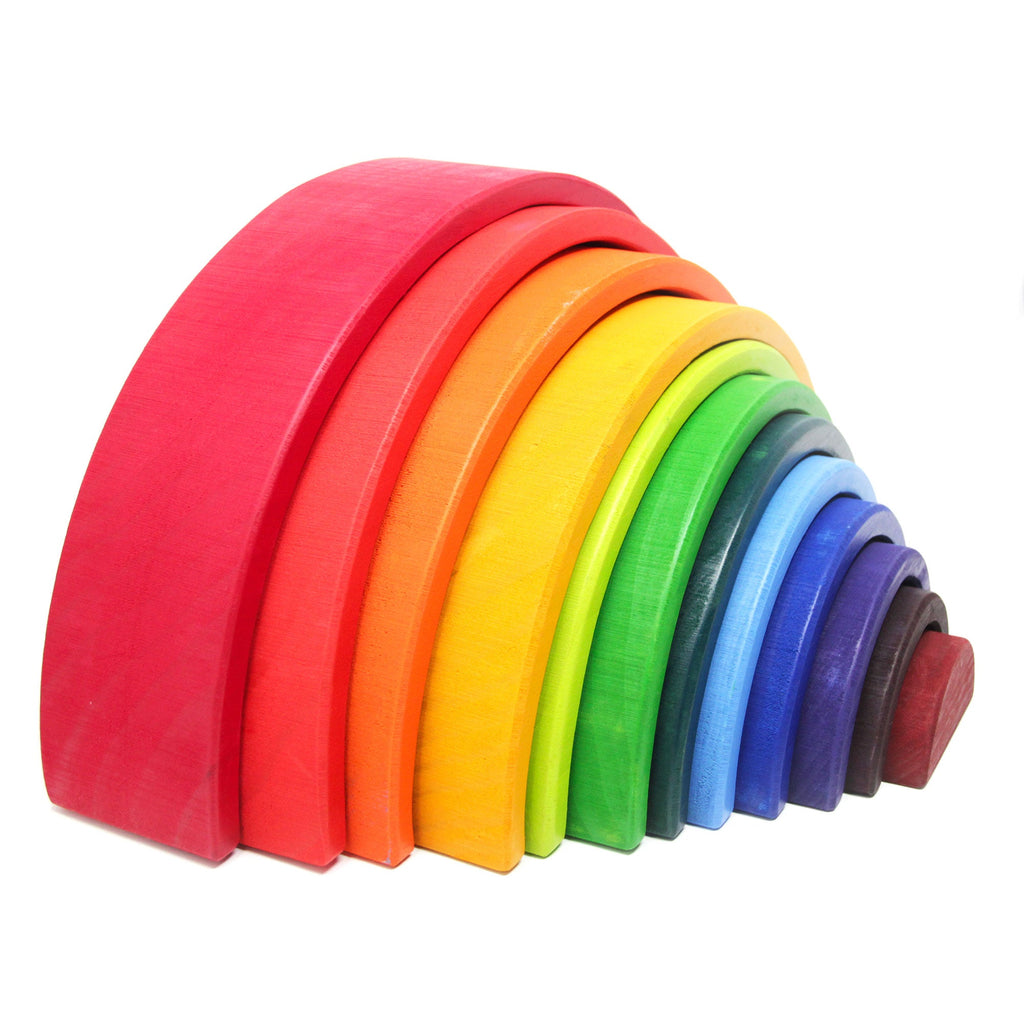 Grimm's Large Rainbow Stacker Bundle - Rainbow Stacking toy