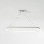 Junel Minimalist Oval Interior Hanging Pendant Light