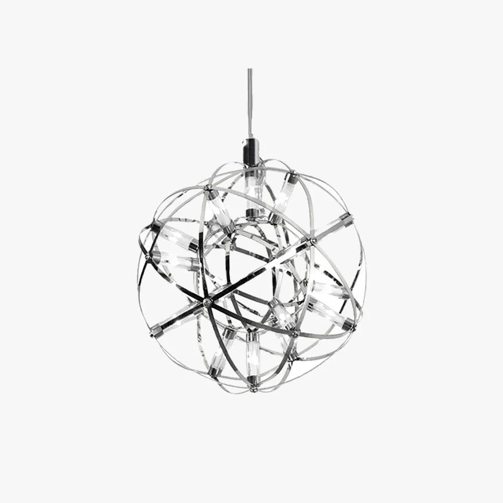 Arisha Firework Art Deco Orbit Shade Pendant Light