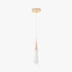 Teardrop Gold Pendant Light