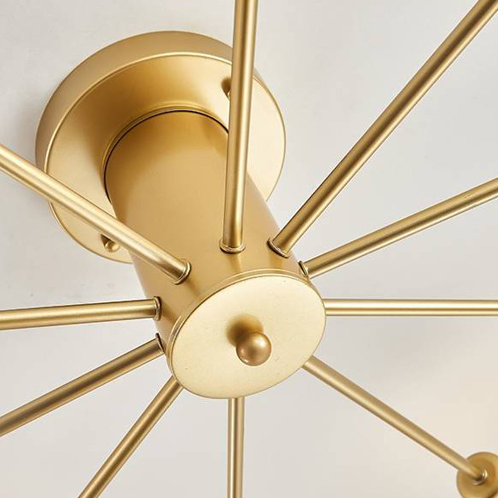 Silva Modern Simple Flush Mount Ceiling Light, 6/8/10 Heads