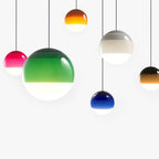 Edith Colorful Glass Pendant Light