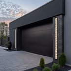 Harper Modern Outdoor LED Post Light Black IP65 Hardwired Pathway Garden — 12 to 59 Inch