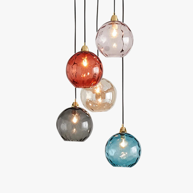 Water Ripple Glass Pendant Lights