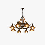 Epoch Vintage Industrial Rope Chandelier  Living Room
