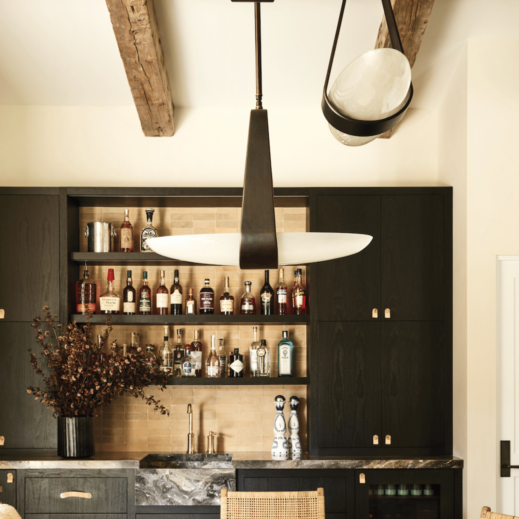 Yuanbao Nordic Glass Pendant Light Minimalist Bedside Dining Room Restaurant — Single & 3-Light
