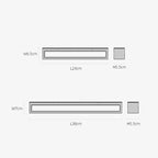Fyra LED Outdoor Wall Light – Elegant Black & White Design