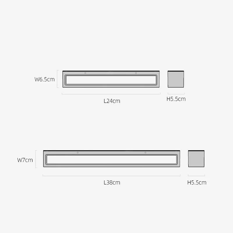 Fyra LED Outdoor Wall Light – Elegant Black & White Design