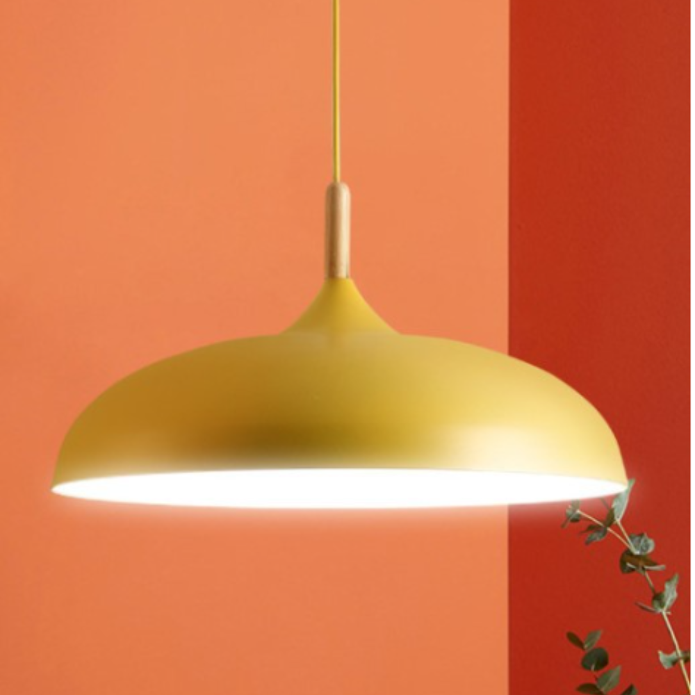 Aria  Modern Pendant Light Dome Macaron  Dining Room