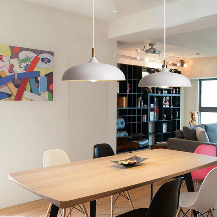 Aria  Modern Pendant Light Dome Macaron  Dining Room