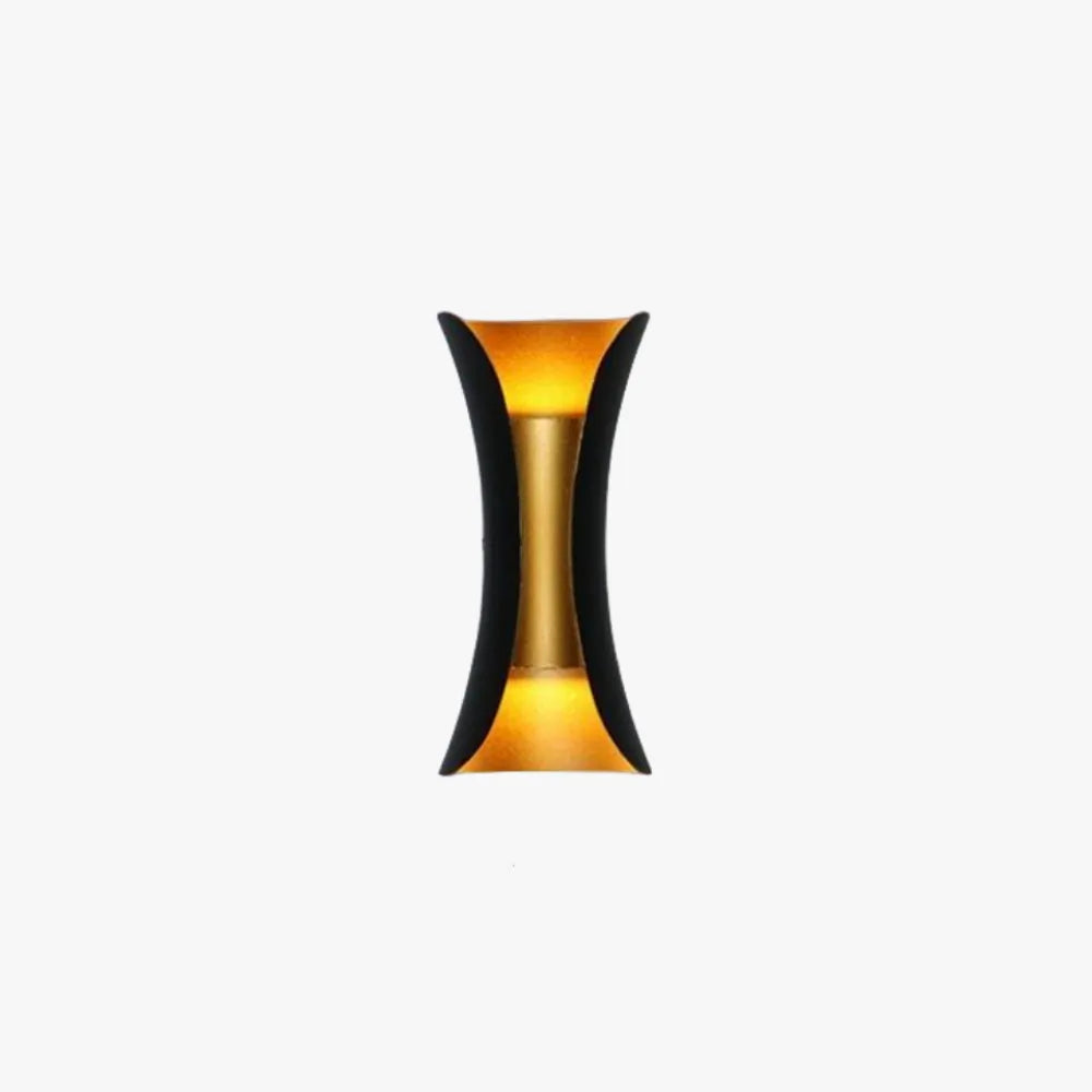 Noxel Curved Outdoor LED Wall Light – Stylish Wall-Mounted Lamp