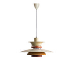 Scandinavian Dome Pendant Light Warm White Minimalist Dining Room Living Room — 3 Sizes