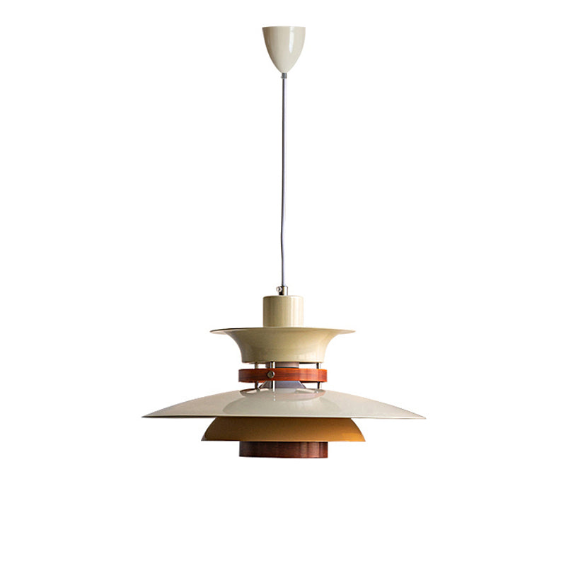 Scandinavian Dome Pendant Light Warm White Minimalist Dining Room Living Room — 3 Sizes