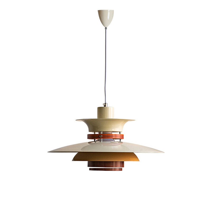 Scandinavian Dome Pendant Light Warm White Minimalist Dining Room Living Room — 3 Sizes