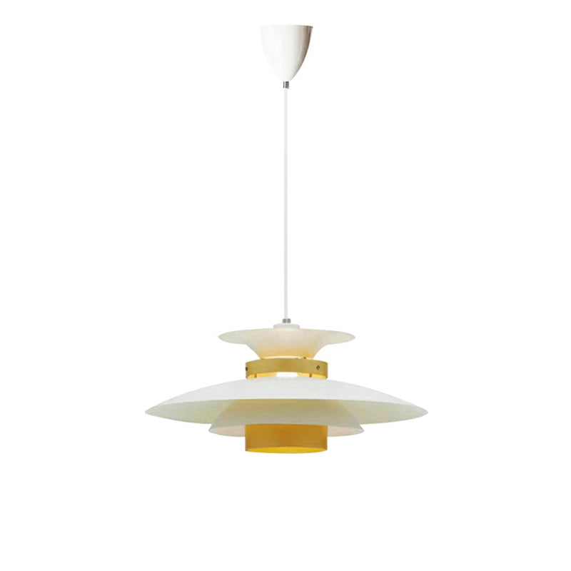 Scandinavian Dome Pendant Light Warm White Minimalist Dining Room Living Room — 3 Sizes
