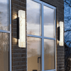 LumoMarble Outdoor Waterproof LED Wall Light Modern IP65 Stainless Steel — Small Medium Large