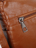 Leather Adjustable Strap Shoulder Bag